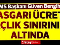 KTAMS Başkanı Güven Bengihan:“4 kişilik bir ailenin aylık gıda harcaması 3 bin 906 TL ''