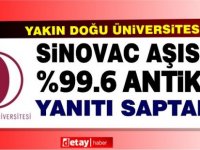 YDÜ'den önemli çalışma:Sinovac Aşısına Yüzde 99,6 Oranında Antikor Yanıtı Saptandı