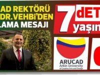 Prof.Dr.Asım Vehbi'den dETAY'a kutlama mesajı