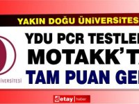 YDÜ COVİD-19 PCR Laboratuvarında Çalışılan Testlerin Doğruluk ve Güvenilirliğine MOTAKK’tan Tam Puan