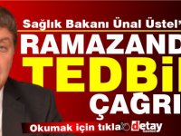 Ünal Üstel: “Ramazan’da alacağımız önlemler toplum sağlığı için fırsat olabilir”