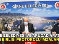 Girne Belediyesi ile ARUCAD arasında protokol imzalandı