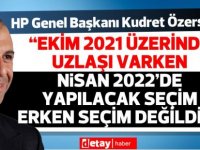 Özersay:“Meclisi toplayamayan bir hükümet varken halk iradesine başvurmak şarttır”