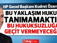 Özersay:Devletin yargısını sahipsiz bıraktıkları gibi Anayasasını da ayaklar altına aldılar