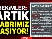 Tıp-İş'ten açıklama:Artık sabrımız taşıyor