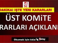 Son dakika! İşte Üst Kurul kararları