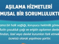 KTTB “Bağışıklama haftası” dolayısıyla yayımladığı mesajda aşılamanın önemine vurgu yaptı