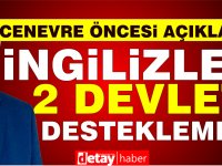 Tatar: İngiliz hükümeti iki devletli çözüm modelini desteklemeli