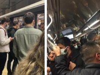 'Tam kapanma'nın ilk gününde Metro İstanbul'da yoğunluk: Ek seferler düzenleniyor