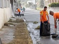 Girne Belediyesi temizlik çalışmalarına devam ediyor