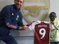 10 yaşındaki Leo Messo, Arsenal'da