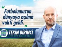 "Birinci amacımız Futbol" diyerek KTFF başkanlık manifestosunu açıkladı