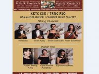 18. Kuzey Kıbrıs Müzik Festivali Kktc CSO Oda Müziği Konseri ile devam ediyor