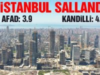 İstanbul’da deprem oldu