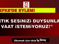 Lefke Sivil Toplum Örgütleri Platformu Eylem ve Yürüyüş Gerçekleştirdi