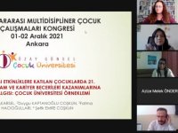 Özay Günsel Çocuk Üniversitesi  II. Uluslararası Multidisipliner Çocuk Çalışmaları Kongresine katıldı