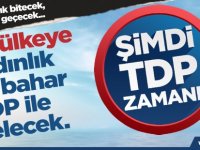 Şimdi TDP zamanı