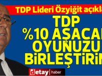 Özyiğit: TDP'nin hedefi %10'un üzerine çıkmak! Oyunuzu yakmayın TDP'de birleştirin...