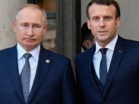 Putin ve Macron 'Ukrayna krizi'ni görüştü