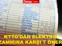 KTTO: Popülist Siyaset Anlayışı Sonuçta Bizi Elektriksiz Bıraktı