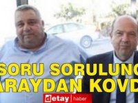 Ersin Tatar’a ‘Falyalı’ sorusu soran muhabir Cumhurbaşkanlığı Sarayı’ndan kovuldu