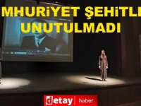 Demokrasi Şehitleri unutulmadı!