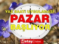 KKTC'de Pazar Günü Yaz Saati Başlıyor... Saatler 1 Saat İleri Alınacak