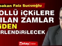 Sucuoğlu: Alkollü İçkilere Yapılan Zam Tekrar Değerlendirilecek