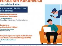 “Kişisel Verilerin Korunması” Konulu Webinar 30 Mart Çarşamba