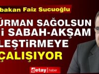 Sucuoğlu: Muhalif görüşleri, söylemleri dinlemeye her zaman hazırız