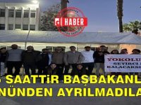 55 Saattir Başbakanlık Önünden Ayrılmadılar