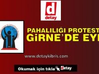 Pahalılığı protesto için çarşamba günü Girne’de eylem