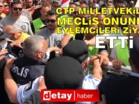 CTP Milletvekilleri Meclis Önündeki Eylemcileri Ziyaret Etti