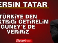 Tatar: Türkiye’den elektriği getirelim, Güney’e de verelim