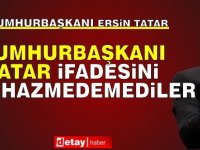 Cumhurbaşkanı Tatar'dan açıklama...