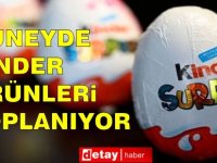 Kinder ürünleri toplanıyor