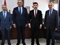 Çavuşoğlu, TC Bakanlık Müşaviri Cerrah'ı Kabul Etti