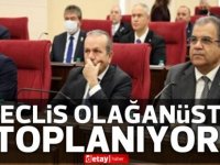 Meclis yarın saat 10.00'da olağanüstü toplanacak