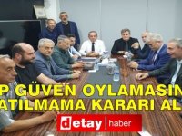 DP MYK'dan güven oylamasına katılmama kararı!