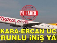 Ankara-Ercan uçağı Antalya’ya zorunlu iniş yaptı!