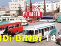 Şehir içinde indi-bindi 14 TL