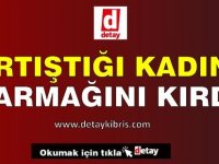 Park Yerinde Tartışırken Kadının Parmağını Kırdı