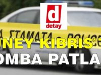 Güney Kıbrıs'ta bomba patladı!