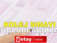 Kolej Giriş Sınavının sonuçları açıklandı