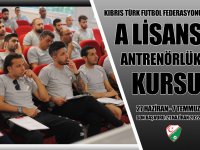 A Lisans Antrenörlük Kursu başvuruları devam ediyor