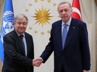 Erdoğan ile Guterres görüştü