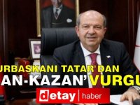 Cumhurbaşkanı Tatar'dan ‘kazan-kazan’ vurgusu