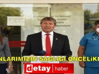 Üstel: İnsanlarımızın sağlığı önceliklidir