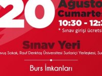 RDÜ Yerleştirme ve Burs Sınavı oluyor