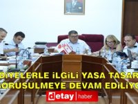 Belediyelerle ilgili yasa tasarıları görüşülmeye devam edildi